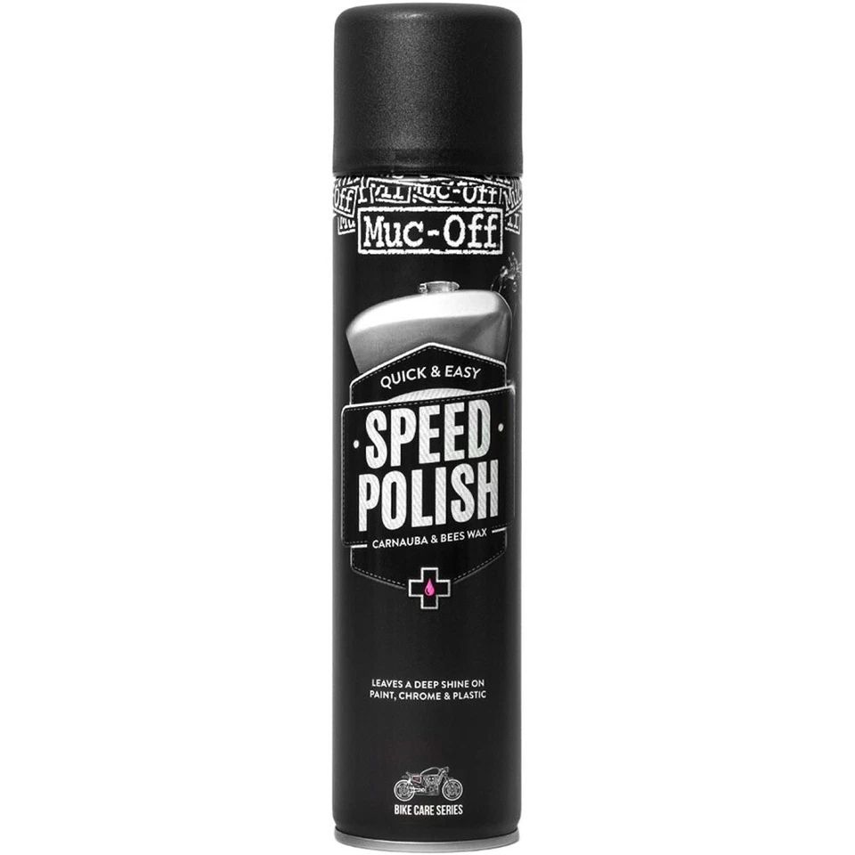 MUC-OFF MOTORCYCLE Speed Polish Spray 400ml Bike MX ADV Road 627 - image 1 of 1