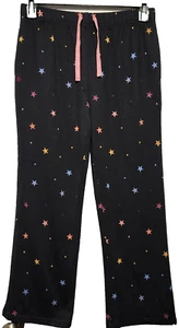 Pantalones de pijama con cordón azul marino para niñas con estrellas multicolores talla XL 16 ropa de dormir - Imagen 1 de 9