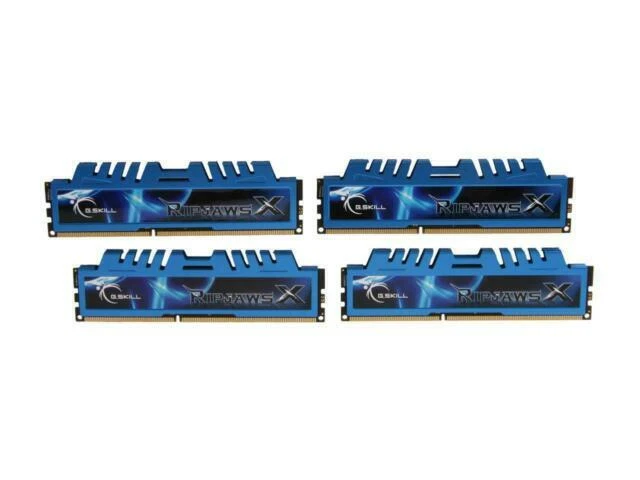 G. SKILL RipjawsX 32GB (4 x 8GB) DIMM PC3-12800 (DDR3-1600) Memory (F31600C9Q32GXM)