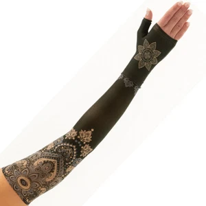 MIDNIGHT BLUE Dreamsleeve Compression Sleeve by JUZO, Gauntlet Option, ANY SIZE - Picture 1 of 8