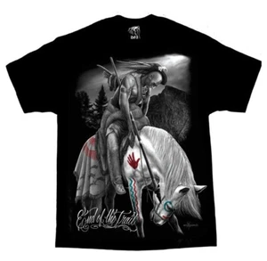 DGA Tees - High Quality Cotton END OF THE TRAIL Men's Tee - Picture 1 of 2