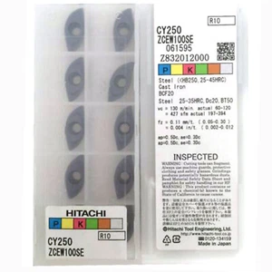 HITACHI ZCEW150SE CY250 CNC Blade 10PCS/ Box New⊕IK - Picture 1 of 4