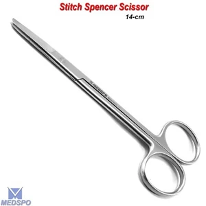 Surgical Dressing Scissors Tissue Suture Removal Dressing & Operating Scissors - Picture 1 of 5