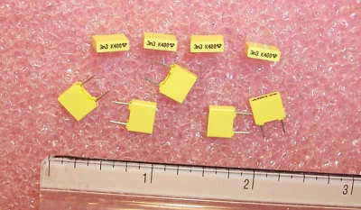 CANTIDAD (100) 3300pf 400V 10% CONDENSADORES DE PELÍCULA METALIZADA RADIAL BF014I0332K TPC Foto 1 de 2