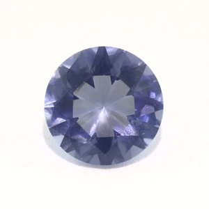 SIMULATED TANZANITE 6.5 MM ROUND CUT F-4135 - Picture 1 of 1