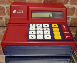 Learning Resources Pretend & Play Cash Register Educational Toy Homeschool - Picture 1 of 6