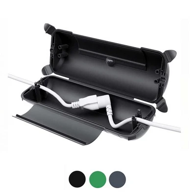 RESTMO Outdoor IP44 Waterproof Connection Box, Outlet Cover, Gray, Black, Green - Image 1 of 4