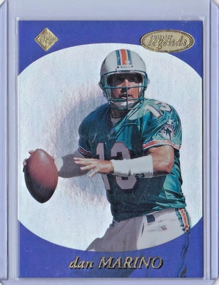 1998  Edge Masters Football - Master Legend - Dan Marino - Serial # 2350/2500 - Image 1 of 2