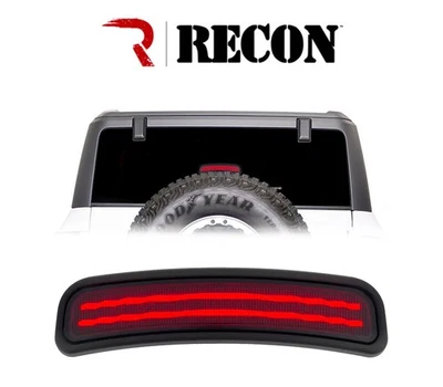 Tercera lente de luz de freno trasera ahumada Ford Bronco RECON 2021-2025 con LED rojos Foto 1 de 4
