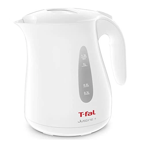 Tefal Electric Kettle 1.2L Large Capacity Justyn Plus White KO4901JP 915 - Image 1 of 4