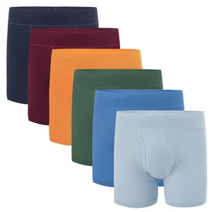 INNERSY Boys' Underwear Boxer Briefs Breathable Soft Viscose Aged 16-18 with ... - Picture 1 of 6