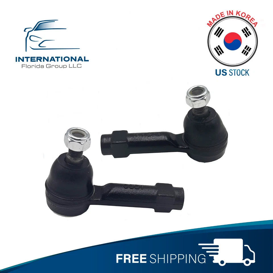 2 pcs ⭐OEM KOREA⭐Front Outer Tie Rod Ends For 10-16 HYUNDAI GENESIS COUPE - Image 1 of 4