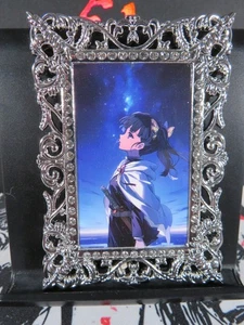 Kanao Tsuyuri Diamond Card Demon Slayer Thick Metal Silver Beautiful - Picture 1 of 4