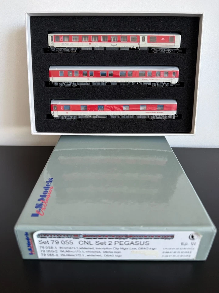 LS Models 79055 Spur N CNL Set 2 3tlg. Set PEGASUS DB City Night Line - Bild 1 von 3