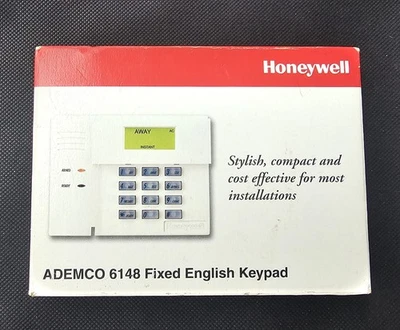 Honeywell / Ademco 6148 Fixed English Display Keypad BRAND NEW SEALED - Image 1 of 3