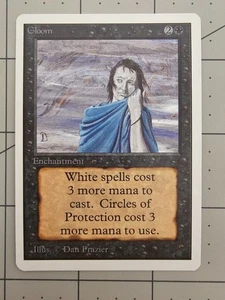 MTG ⭐ Unlimited ⭐ Gloom ⭐ Vintage Legacy ⭐ NM - Picture 1 of 2