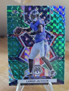 2022 Panini Mosaic National Pride Green Prizm #259 Lamar Jackson Ravens 🔥🔥🐸🐸 - Picture 1 of 4