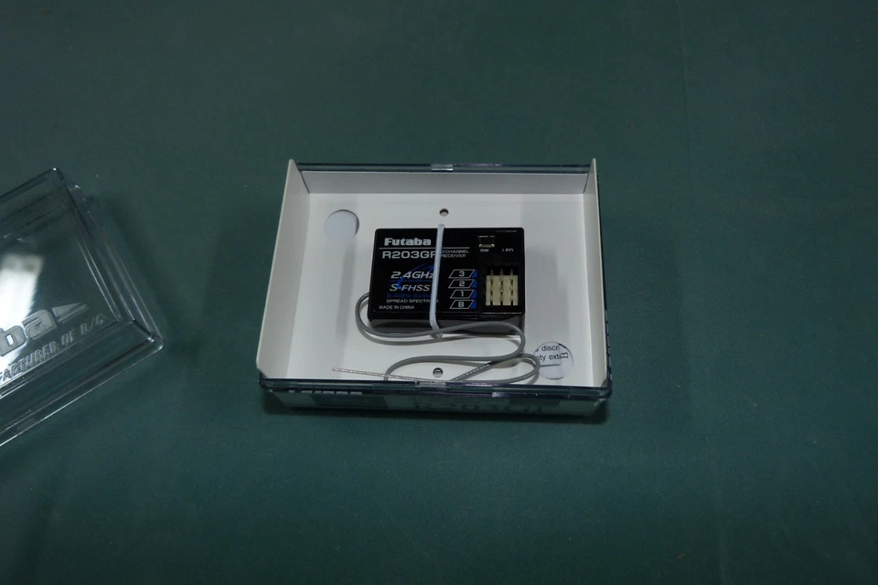 Futaba Fast 3 channel RC radio reciever - Image 1 of 1