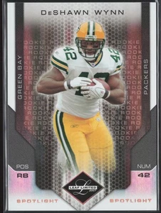 DeShawn Wynn RC Rookie 2007 Leaf Limited Bronze Spotlight #285 /32 Packers - Picture 1 of 2