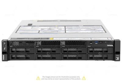 LENOVO ThinkSystem SR650 8LFF 2x Xeon Gold 6244 128 GB RAM Rails - Image 1 of 4