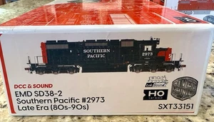 ScaleTrains Rivet Counter HO EMD SD38-2 Southern Pacific SP #2973 DCC/Sound/NIB - Picture 1 of 3