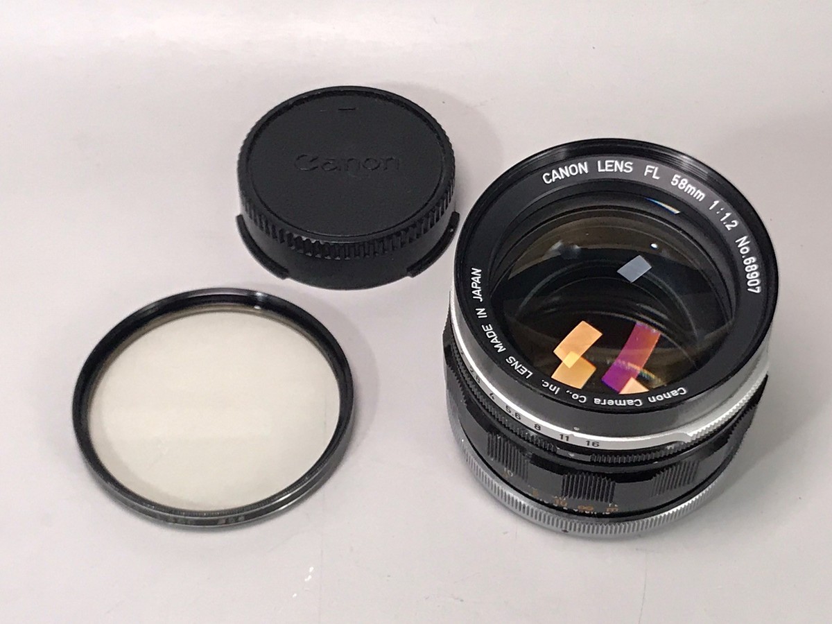 Canon FL f/1.2 Camera Lenses 58mm Focal for sale | eBay