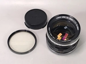Canon FL 58mm f/1.2 MF Prime Objektiv FL/FD Mount RADIOAKTIV - Optik neuwertig - Bild 1 von 18