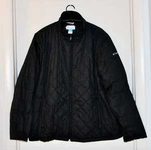 NWT Columbia Women's Plus Black Snowmelt Valley II LS Quilted Jacket sz 3X - Picture 1 of 17