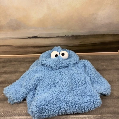 Disfraz de Monstruo Galleta de Plaza Sésamo Pottery Barn Niños Talla 12-24 M Halloween OB Foto 1 de 4