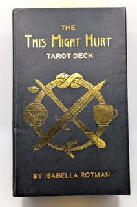 The This Might Hurt Tarot Deck Complete with All Cards Box & Instructions - Picture 1 of 7