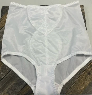 Bobbie Brooks Feminino 2 X Calcinha Cinto Branco Leve Tecido Elástico Novo - Imagem 1 de 3