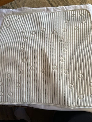 Cojín Clorox Blanco Nuevo Sin Paquete Alfombra de Baño con Ventosas Foto 1 de 2