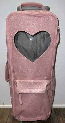 Porta muñecas Pottery Barn Kids rosa brillo Foto 1 de 4