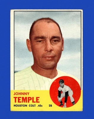 1963 Topps Set-Break #576 Johnny Temple VG-VGEX (crease) *GMCARDS* - Image 1 of 2