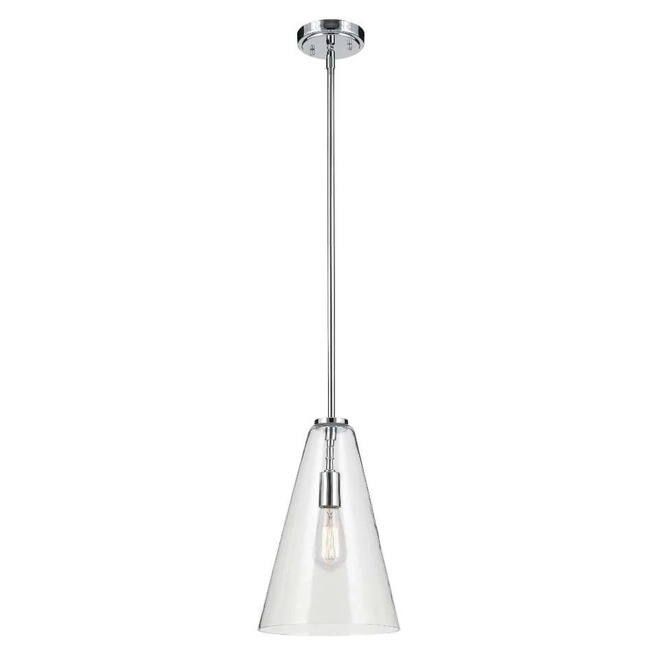 Iluminación Kichler - Everly - 1 colgante de luz - 15,25 pulgadas de alto y 10,25 pulgadas Foto 1 de 1