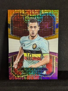 Panini Select 2017/18 Football No. 82 Eden Hazard Orange Purple Mojo SP - Picture 1 of 2