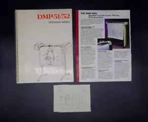 Hiplot DMP-51 DMP52, Houston Operations Manual, Electrical Parts with Schematics - Picture 1 of 8