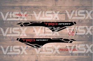 X2 TRD off-road Sport Reverse vinyl decals for 2013-2019 Toyota Tacoma bed sides - Picture 1 of 1