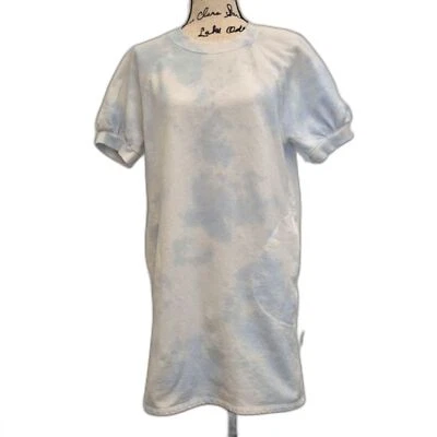 Anthropologie бархат на Graham & Spencer толстовка платье M Layla синий галстук краситель - Изображение 1 из 4