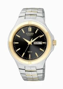 Citizen BF0594-52E Men's Stainless Steel Black Dial Watch - Picture 1 of 1