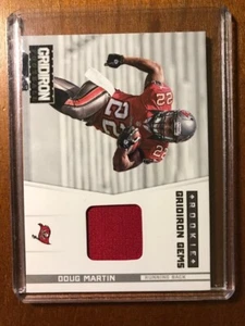 2012 Gridiron Rookie Gridiron Gems Jerseys Retail #314 Doug Martin Buccaneers - Picture 1 of 2