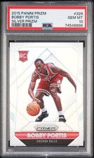 2015-16 Panini Prizm Silver BOBBY PORTIS RC #326 Rookie Card PSA 10 