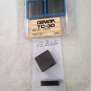 10 NUOVI INSERTI CERMET KYOCERA SNG 634 GRADO: tc30. CONFEZIONATO IN FABBRICA {B866} - Foto 1 di 1