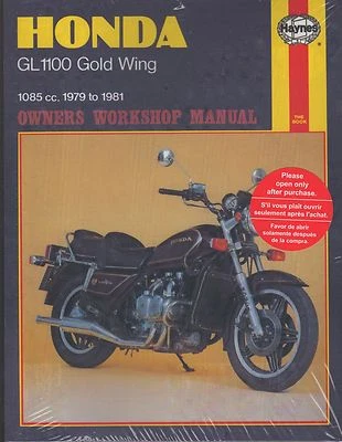 HONDA GL1100 1979-1981 ALA DORADA 1085 CC BICICLETAS MANUAL DE SERVICIO (669) Foto 1 de 2
