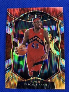 2020-21 #46 Pascal Siakam Select Basketball Concourse Red-Orange Flash Prizm - Bild 1 von 2