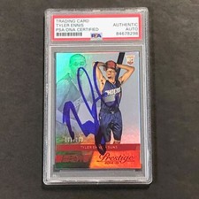 2014-15 Panini Prestige Bonus Shots #176 Tyler Ennis Signed Rookie Card AUTO PSA
