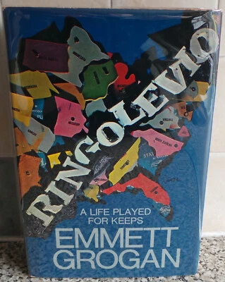 Emmett Grogan Ringolevio 1st Ed San Francisco 1960s Hippies Diggers Psychedelic - Image 1 of 4