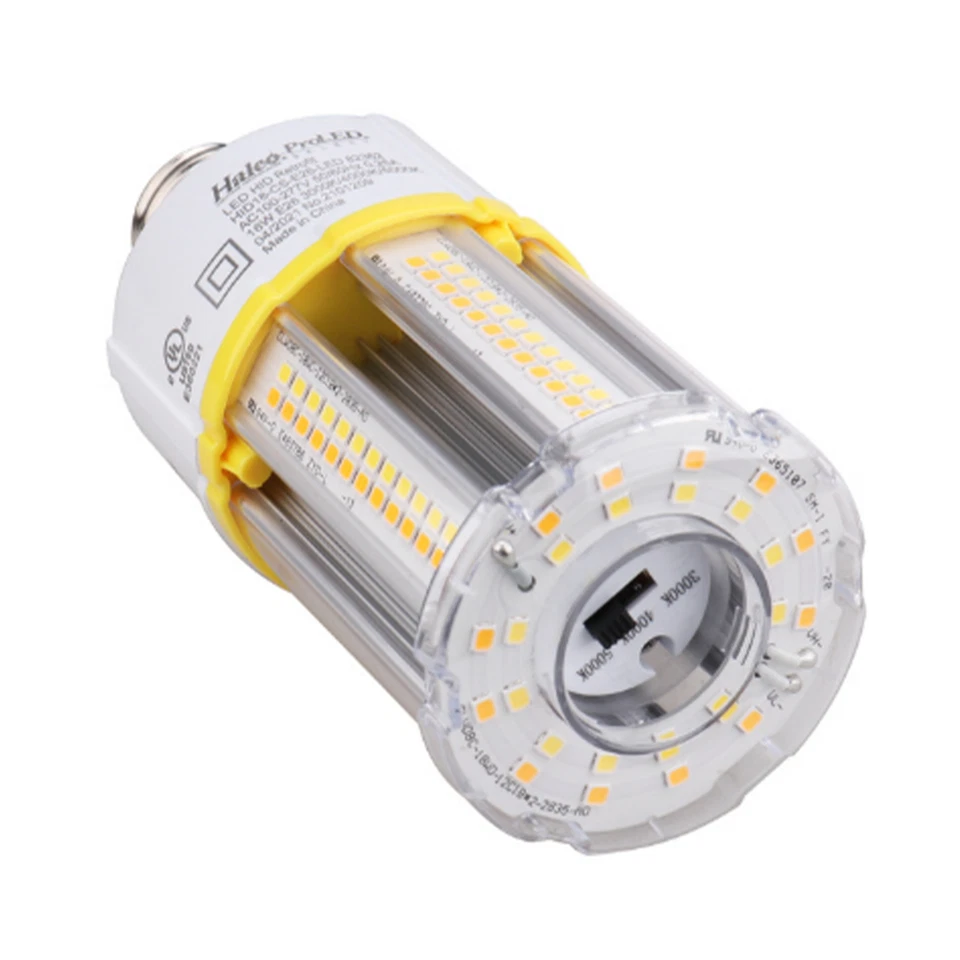 Halco ProLED 82362 HID18-CS-E26-LED 18 vatios LED mazorca de maíz sintonizable blanco E26 Foto 1 de 2