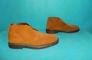 Botines STONE HAVEN Botas De Desierto De Cuero Ante Marrón Talla 40 EU - Imagen 1 de 7