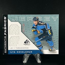 Ilya Kovalchuk 2007 SP Game Used Authentic Fabric Rainbow /100 #AFIK Thrashers 1